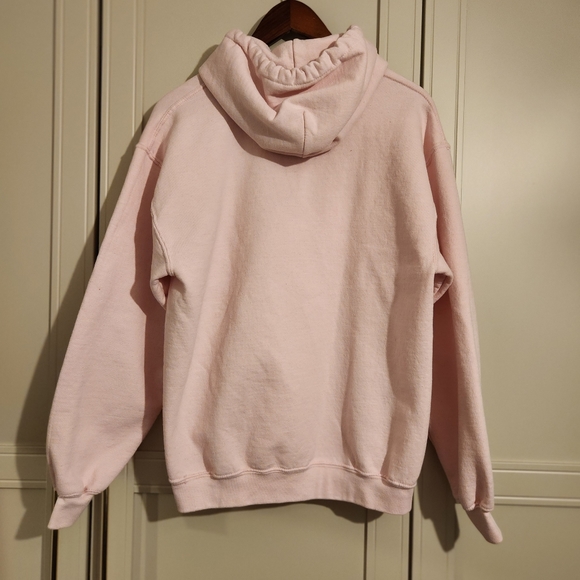 Pink Adidas Sweater with Hood - Picture 3 of 4